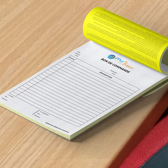 Carnets autocopiants